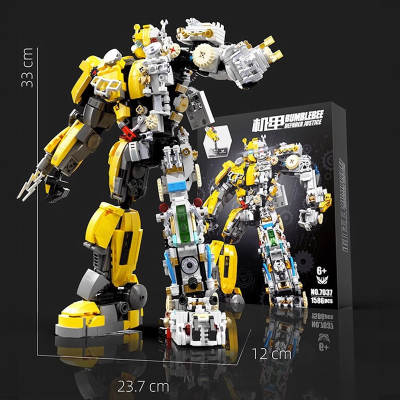 Mô hình lắp ghép - Bumblebee No.7037 5 mo hinh lap ghep bumblebee no7037 05